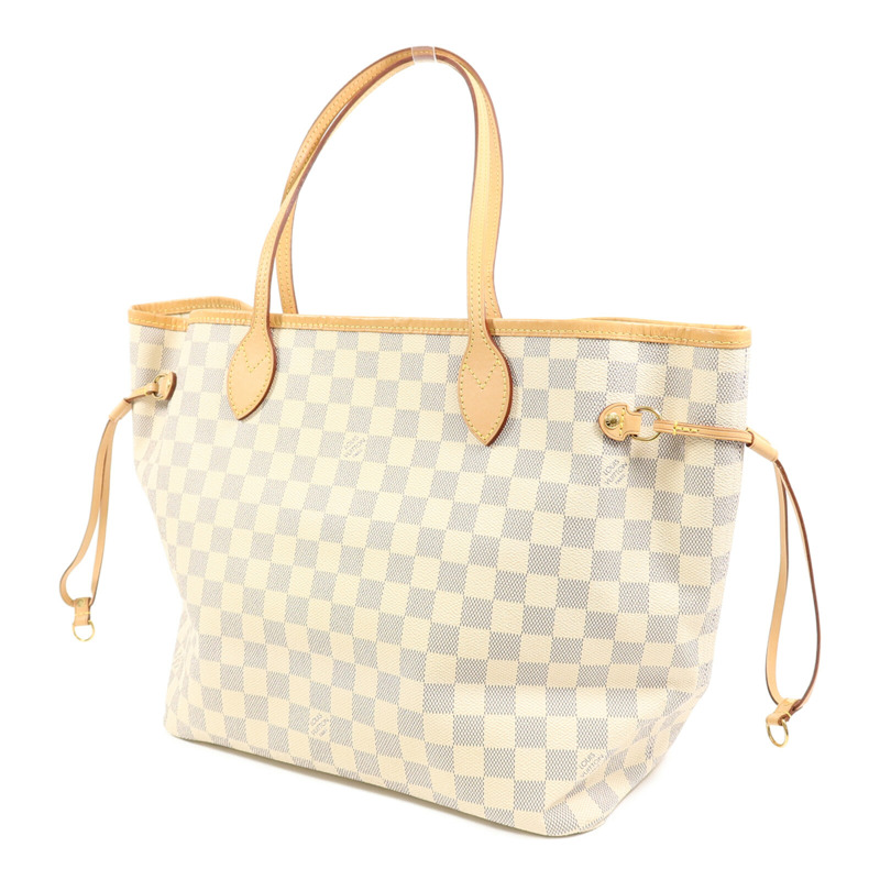 LOUIS VUITTON Damier Neverfull MM手挽袋-1