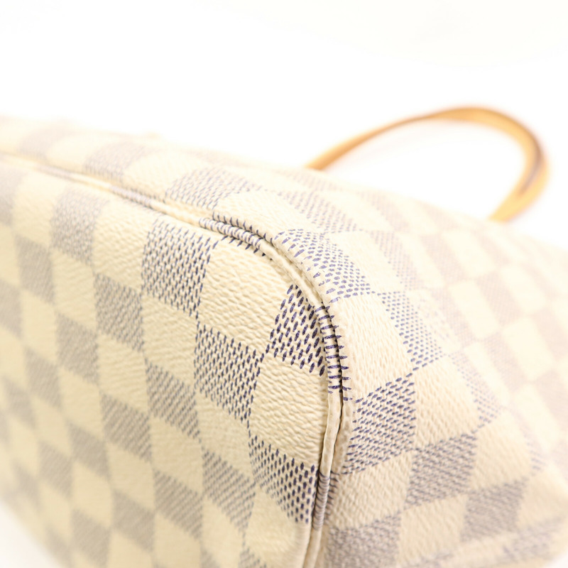 LOUIS VUITTON Damier Neverfull MM手挽袋-16
