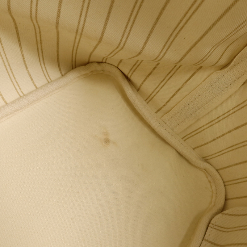 LOUIS VUITTON Damier Neverfull MM手挽袋-17