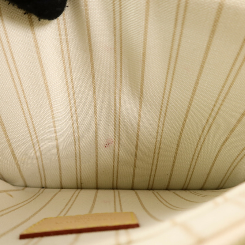 LOUIS VUITTON Damier Neverfull MM手挽袋-18