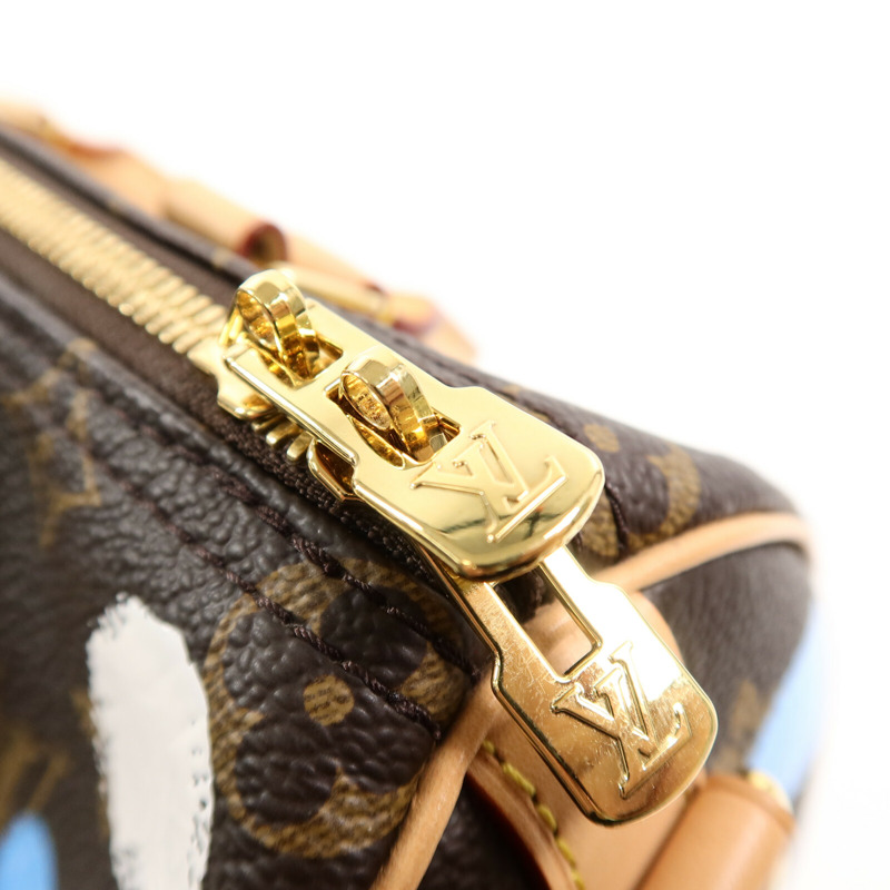 LOUIS VUITTON Monogram LV x YK Speedy Bandouliere 25手挽肩背兩用袋-6