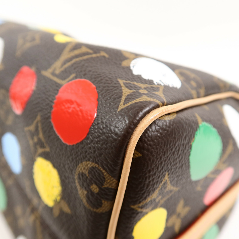 LOUIS VUITTON Monogram LV x YK Speedy Bandouliere 25手挽肩背兩用袋-11