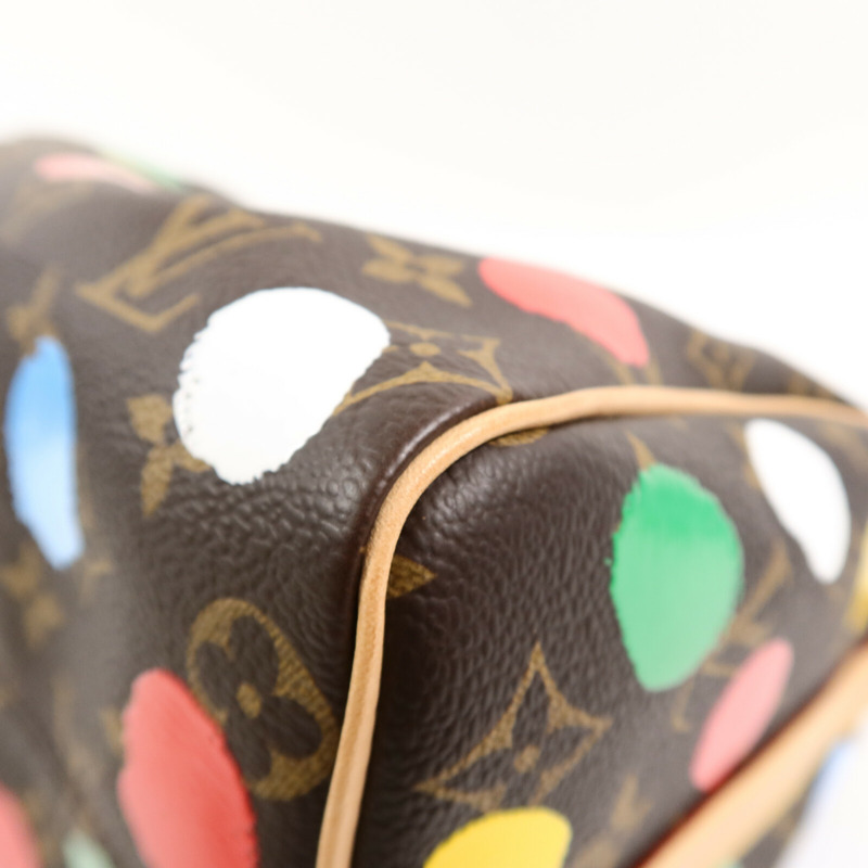 LOUIS VUITTON Monogram LV x YK Speedy Bandouliere 25手挽肩背兩用袋-13