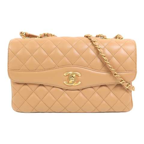 CHANEL 羊皮皮革Chain Shoulder鏈帶肩背袋