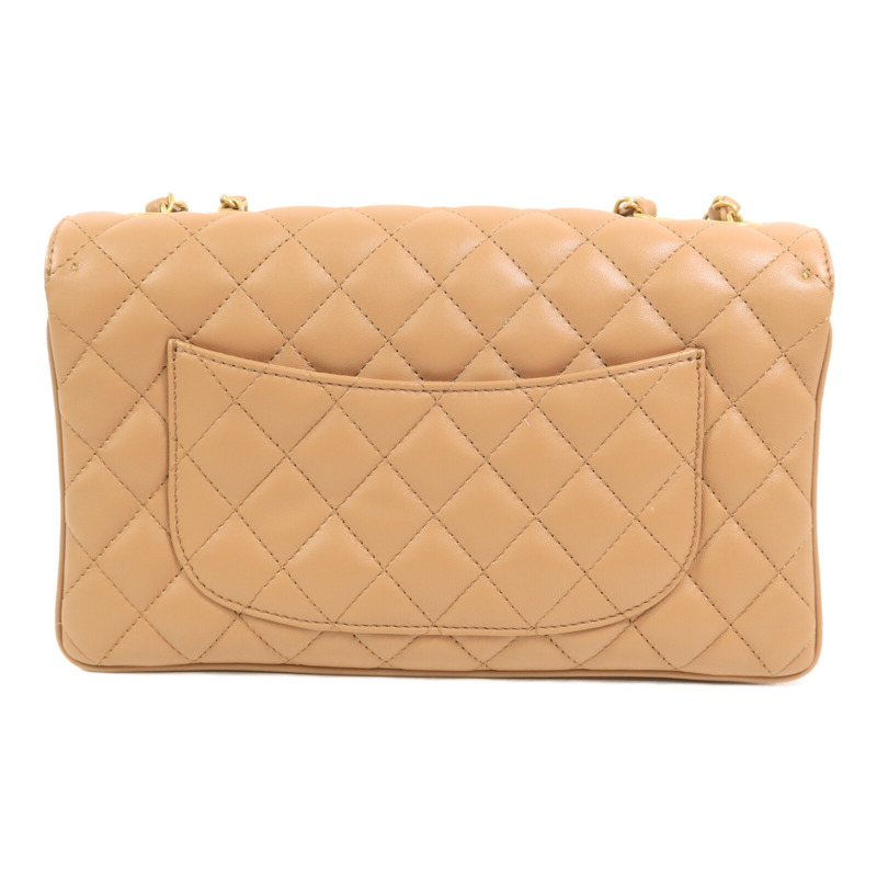 CHANEL 羊皮皮革Chain Shoulder鏈帶肩背袋-2