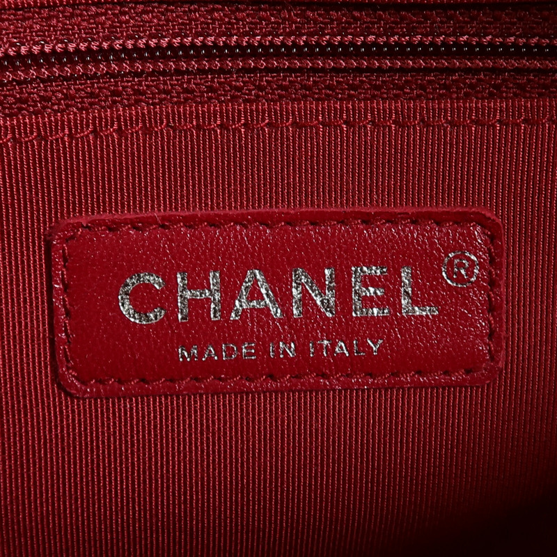 CHANEL 羊皮皮革Gabrielle Large鏈帶肩背袋-5