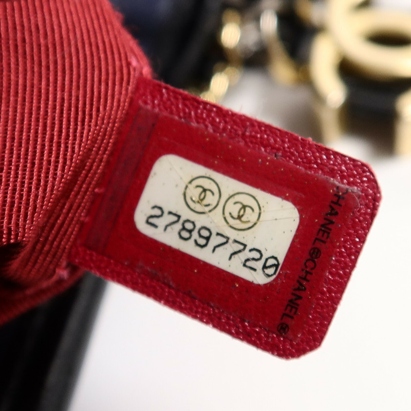 CHANEL 羊皮皮革Gabrielle Large鏈帶肩背袋-6