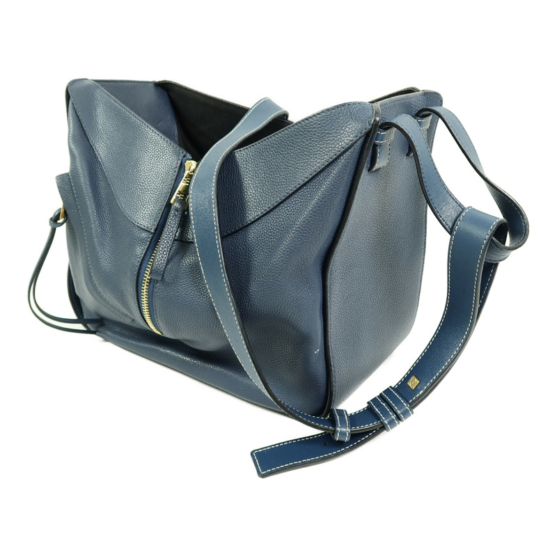 LOEWE 牛皮皮革Hammock Medium肩背袋-1