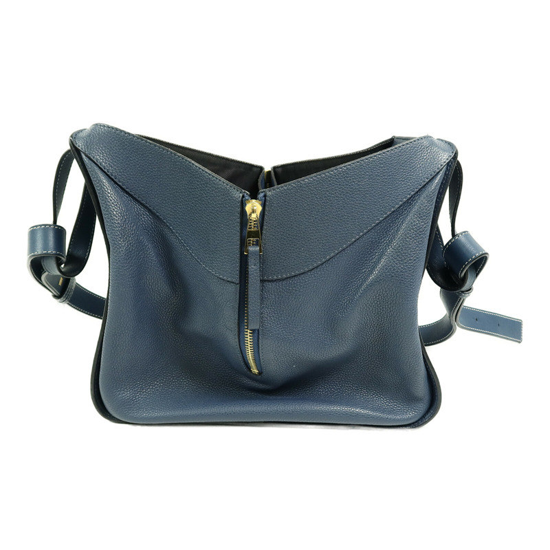 LOEWE 牛皮皮革Hammock Medium肩背袋-2