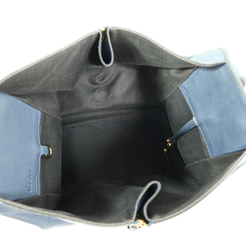 LOEWE 牛皮皮革Hammock Medium肩背袋-4