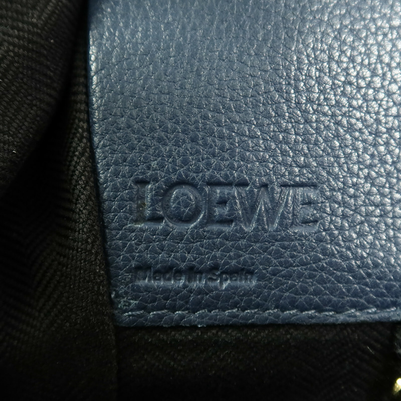 LOEWE 牛皮皮革Hammock Medium肩背袋-5