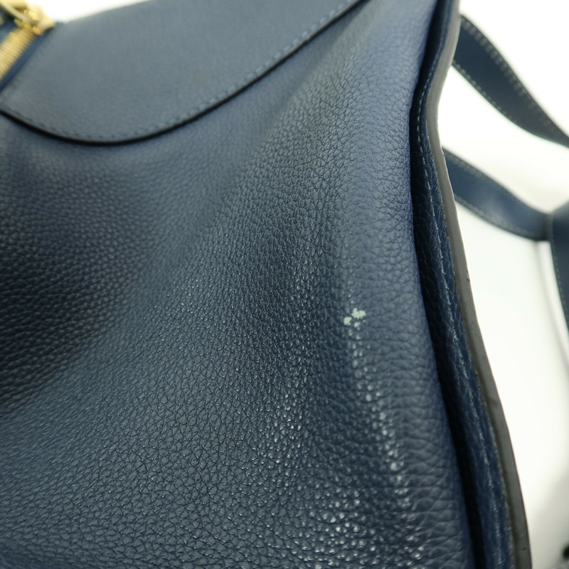 LOEWE 牛皮皮革Hammock Medium肩背袋-12