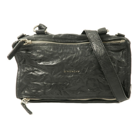 GIVENCHY 牛皮皮革Pandora手挽肩背兩用袋