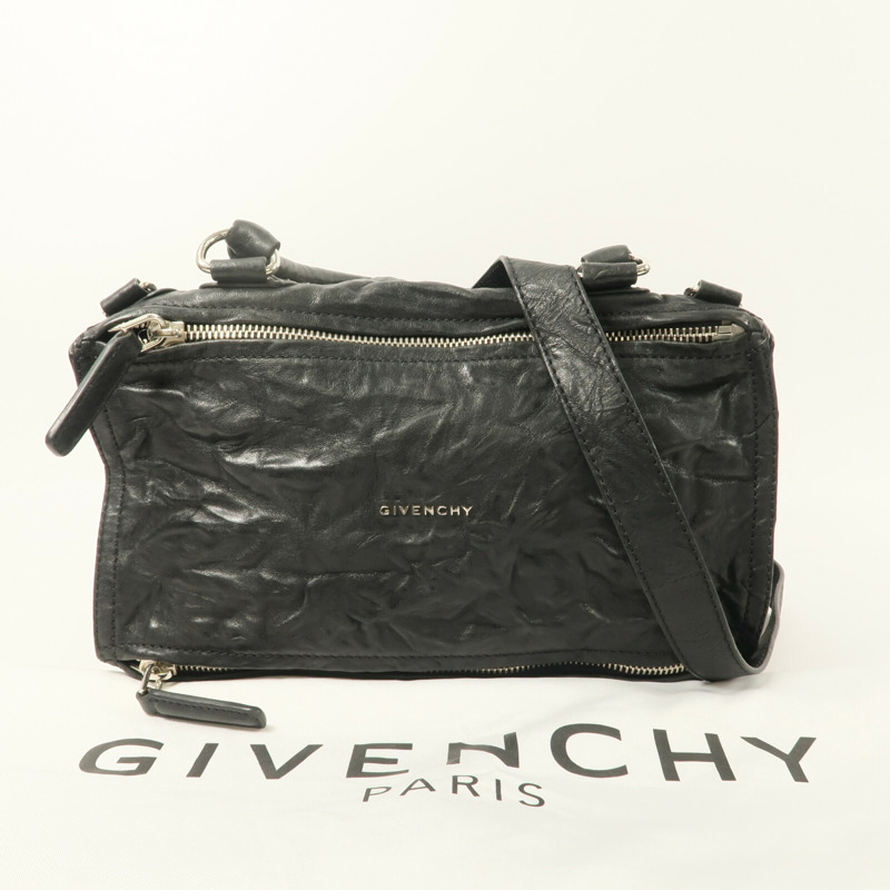 GIVENCHY 牛皮皮革Pandora手挽肩背兩用袋-9