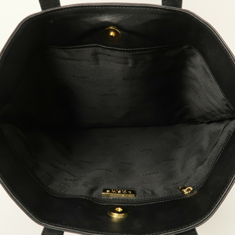 LOEWE 羊皮皮革Tote Bag手挽袋-4