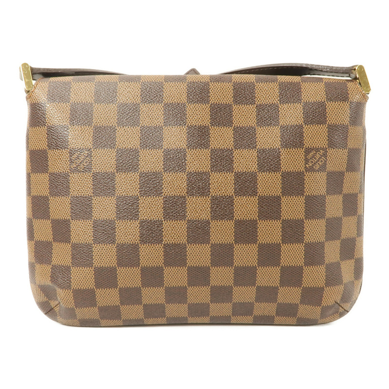 LOUIS VUITTON Damier Musette Tango肩背袋棕色-1