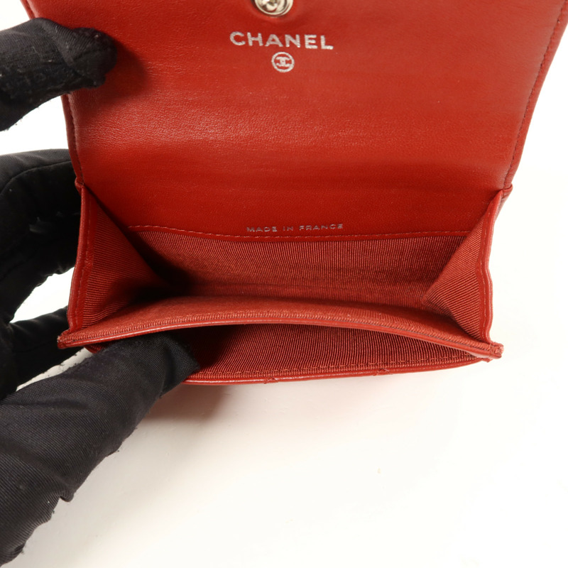 CHANEL 羊皮皮革Timeless Card Holder卡片套-4