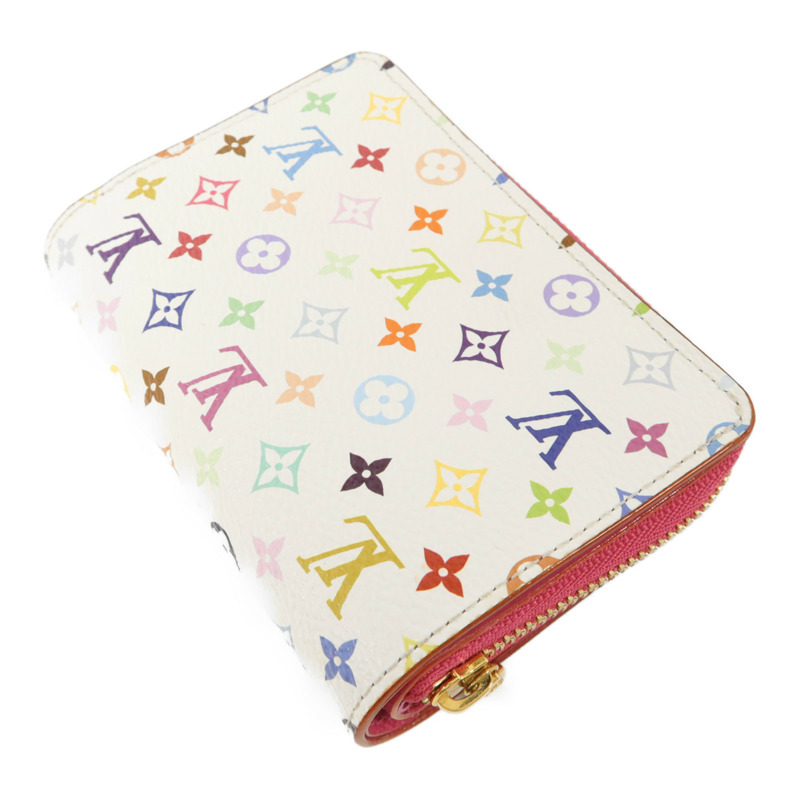 LOUIS VUITTON Monogram Multicolor Portefille Lou錢包-3