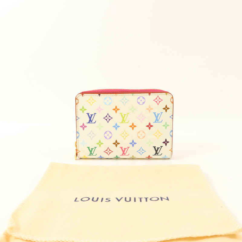 LOUIS VUITTON Monogram Multicolor Portefille Lou錢包-8