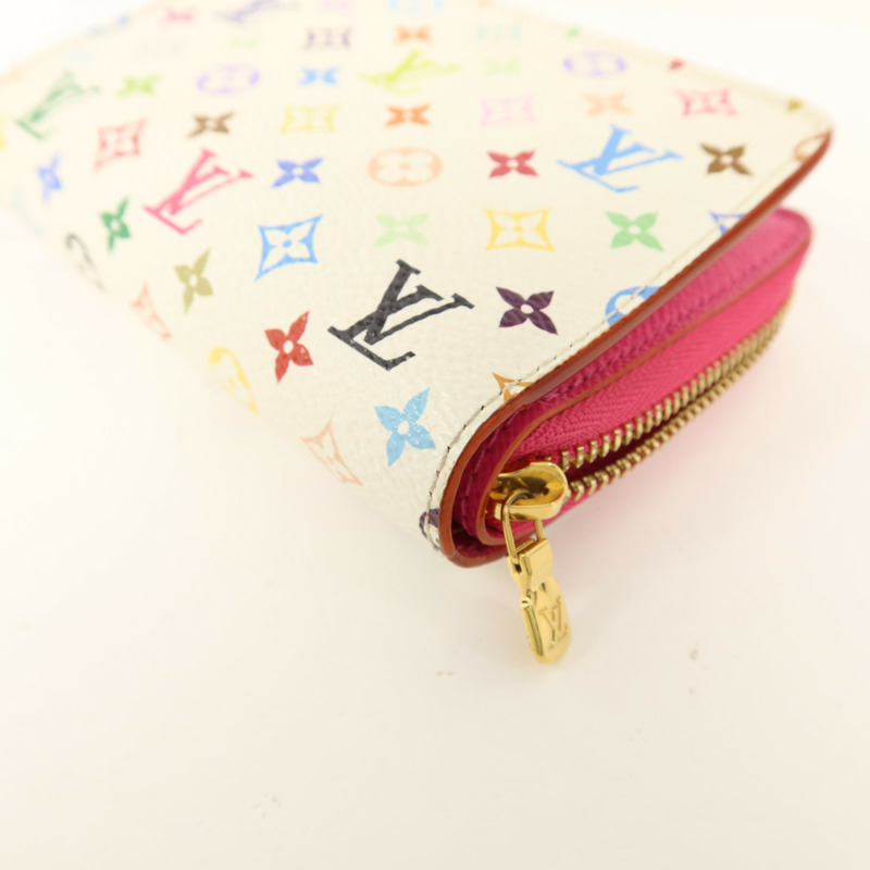 LOUIS VUITTON Monogram Multicolor Portefille Lou錢包-9