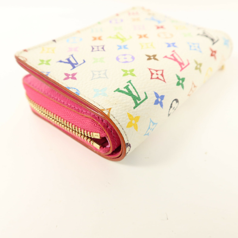 LOUIS VUITTON Monogram Multicolor Portefille Lou錢包-10