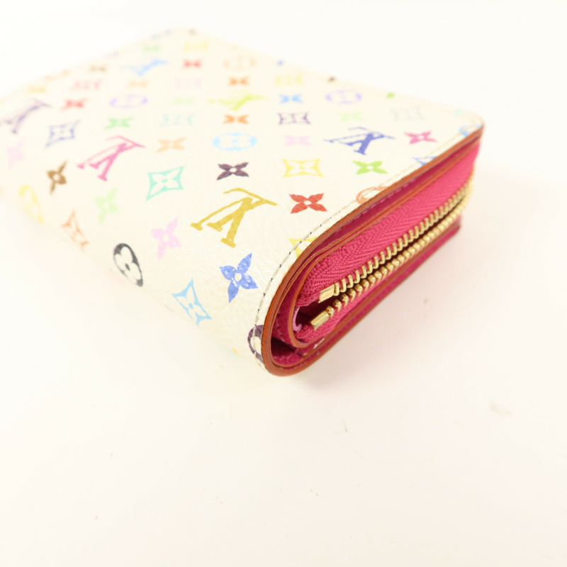 LOUIS VUITTON Monogram Multicolor Portefille Lou錢包-11