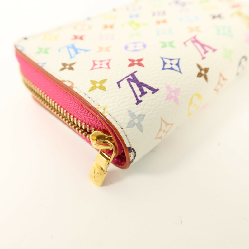 LOUIS VUITTON Monogram Multicolor Portefille Lou錢包-12