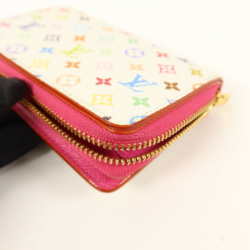 LOUIS VUITTON Monogram Multicolor Portefille Lou錢包-13