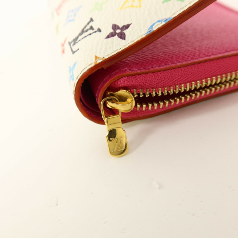 LOUIS VUITTON Monogram Multicolor Portefille Lou錢包-16