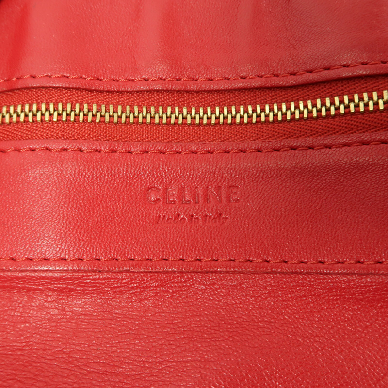 CELINE 牛皮皮革Shoulder Tote手挽袋-5