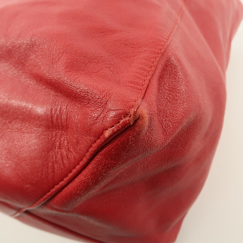 CELINE 牛皮皮革Shoulder Tote手挽袋-10