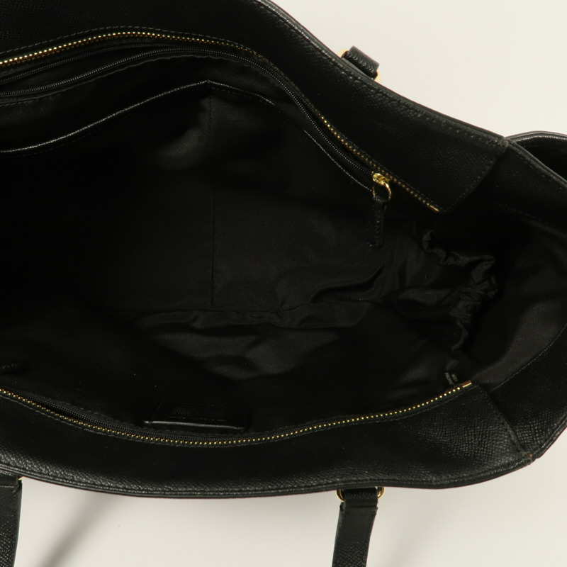 COACH 牛皮皮革2 Way Shoulder Bag手挽肩背兩用袋-4