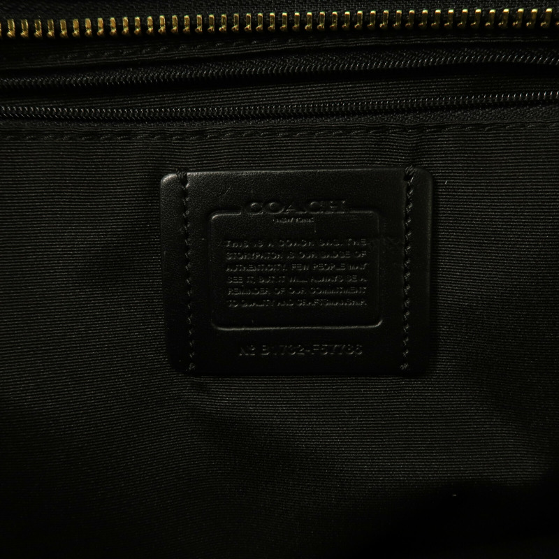 COACH 牛皮皮革2 Way Shoulder Bag手挽肩背兩用袋-5