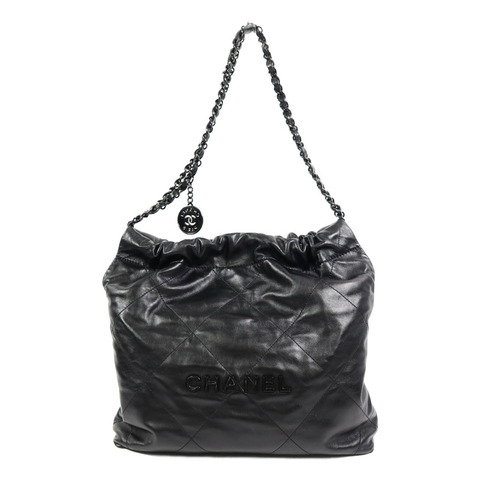 CHANEL 牛皮皮革Chanel 22 Small鏈帶肩背袋