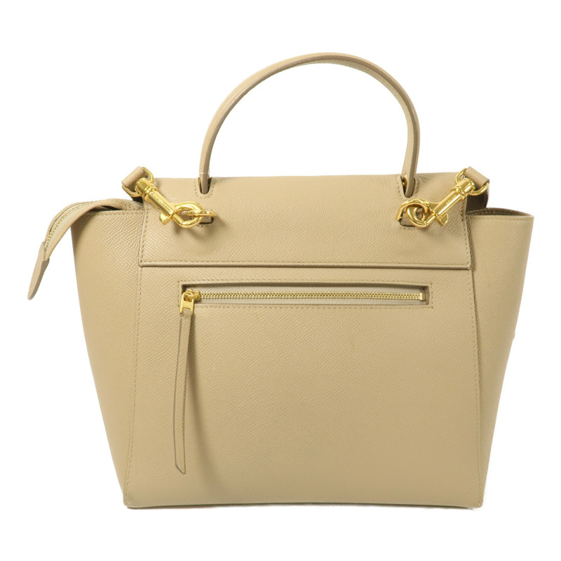 CELINE 牛皮皮革Micro Belt Bag手挽肩背兩用袋-1