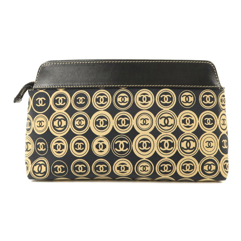 CHANEL 帆布Pouch手拿包-1