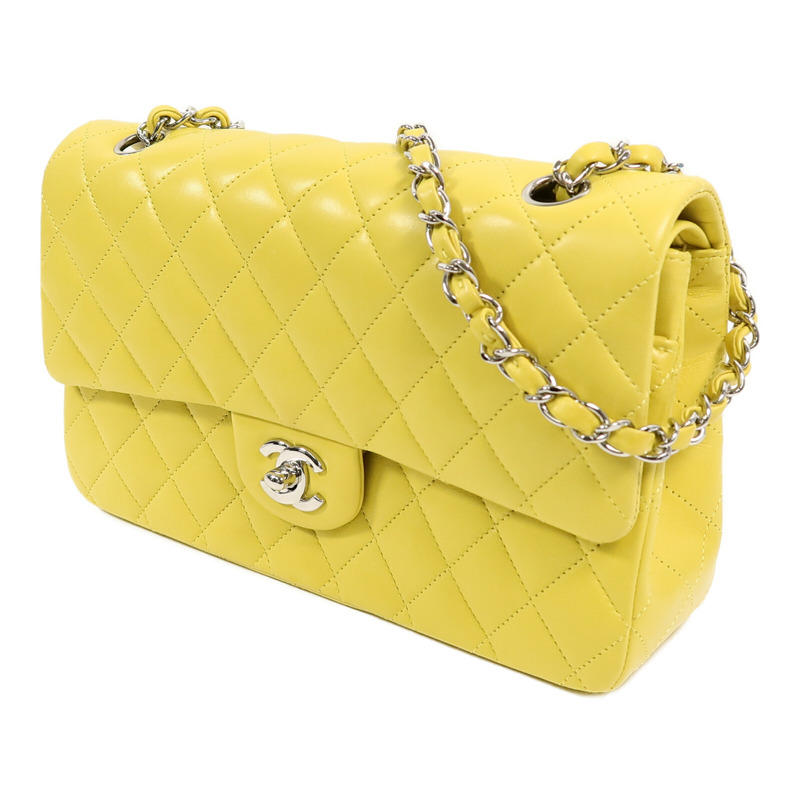 CHANEL 羊皮皮革Classic 25鏈帶肩背袋-1