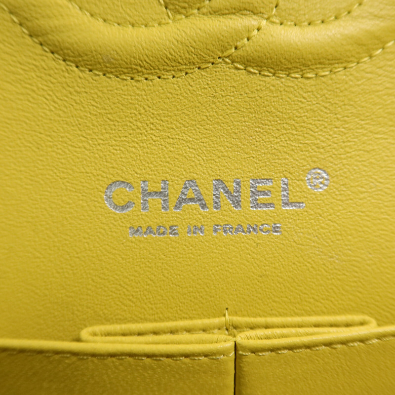 CHANEL 羊皮皮革Classic 25鏈帶肩背袋-5