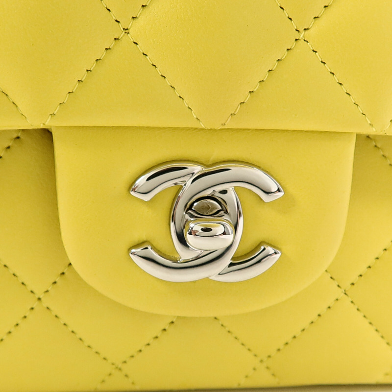 CHANEL 羊皮皮革Classic 25鏈帶肩背袋-8