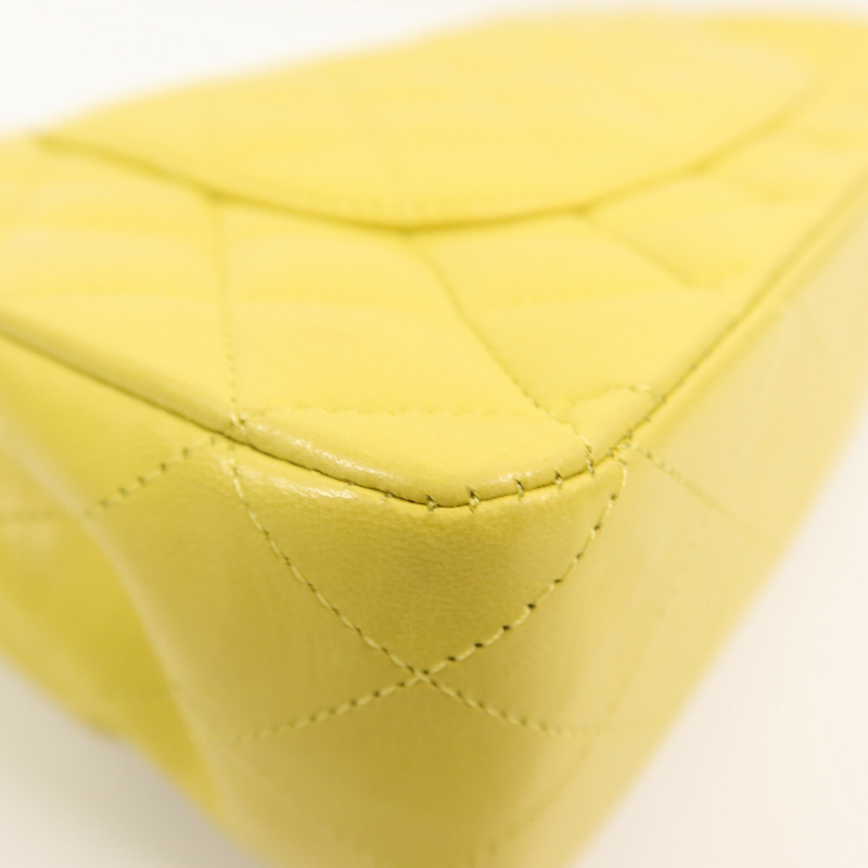 CHANEL 羊皮皮革Classic 25鏈帶肩背袋-13