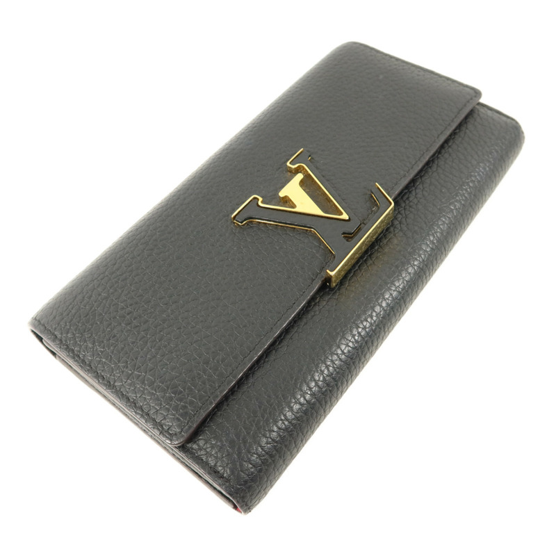 LOUIS VUITTON Taurillon Capucines Wallet長錢包-2