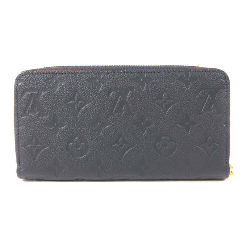 LOUIS VUITTON Monogram Empreinte Zipper Long Wallet長錢包-1