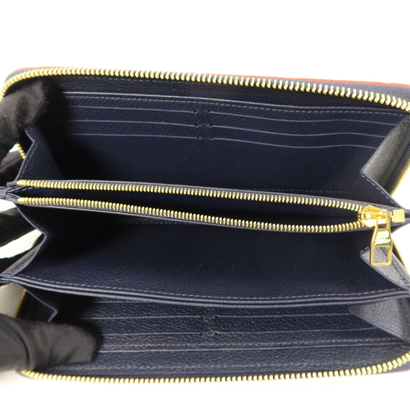 LOUIS VUITTON Monogram Empreinte Zipper Long Wallet長錢包-4