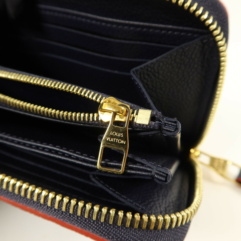 LOUIS VUITTON Monogram Empreinte Zipper Long Wallet長錢包-8
