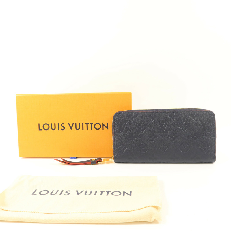 LOUIS VUITTON Monogram Empreinte Zipper Long Wallet長錢包-9