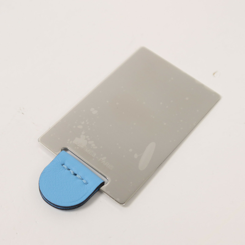 HERMES Swift皮革Constance Mini肩背袋Celeste-16