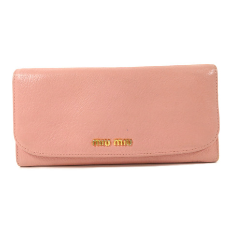 Miu Miu 牛皮皮革Long Wallet長錢包