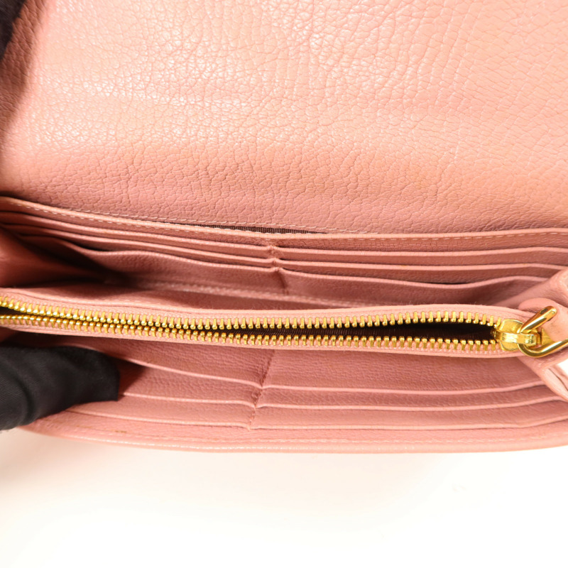 Miu Miu 牛皮皮革Long Wallet長錢包-4