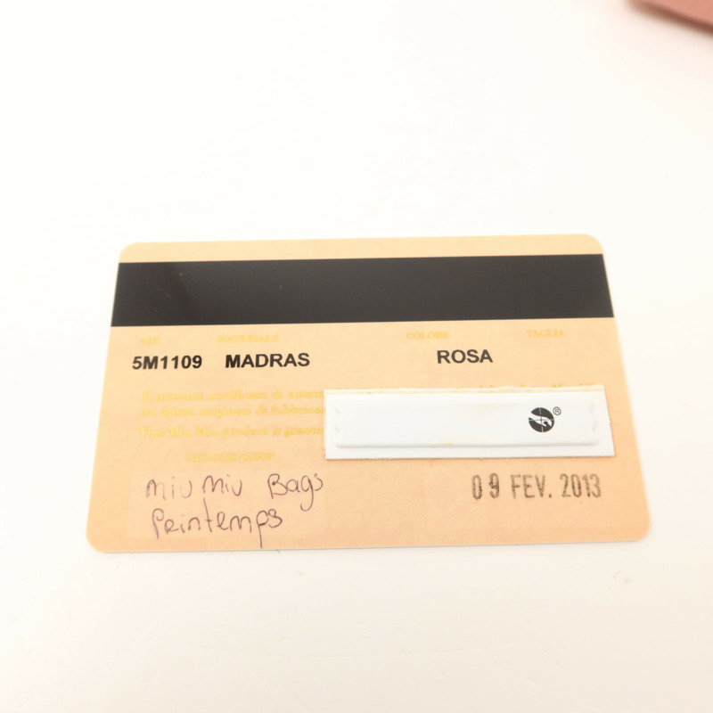 Miu Miu 牛皮皮革Long Wallet長錢包-7