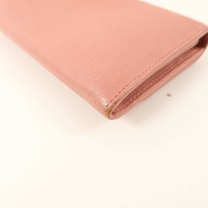 Miu Miu 牛皮皮革Long Wallet長錢包-13